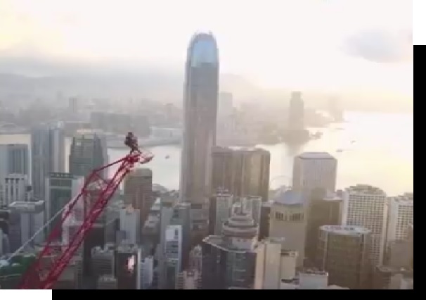 selfie top building accident fall